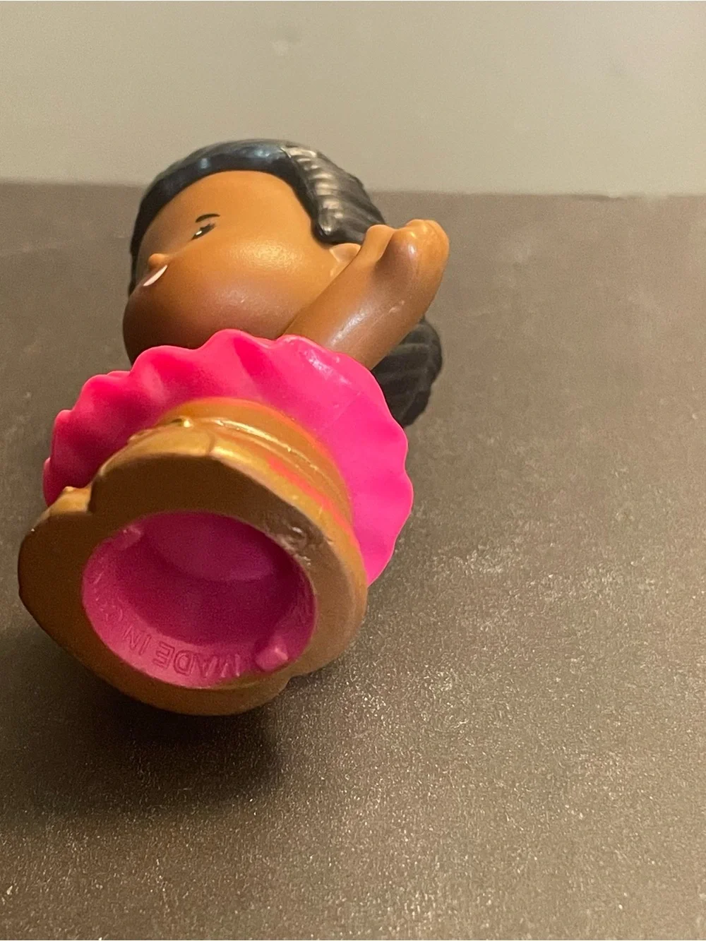 Fisher Price Little People Barbie Ballerina African American Girl Dancer pink